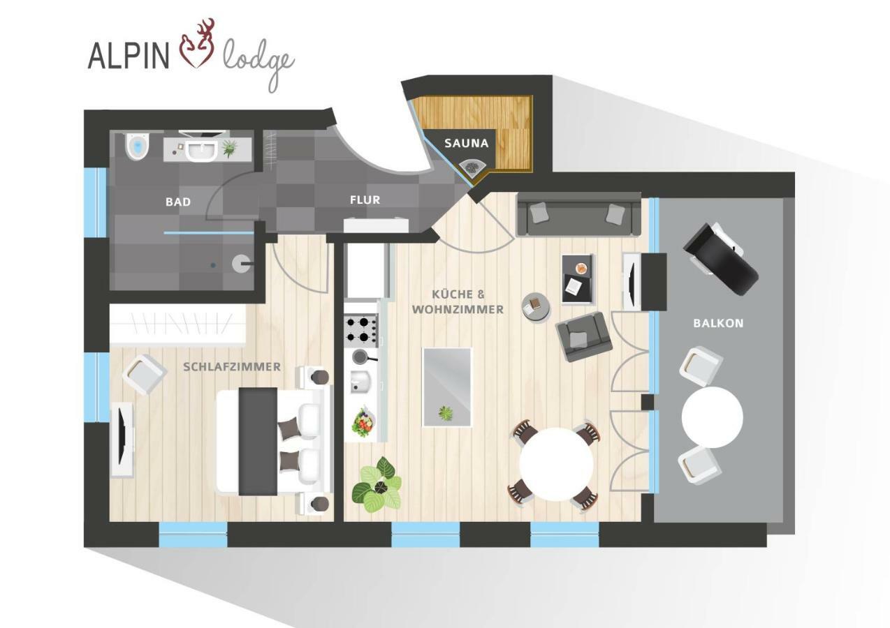 Alpin Lodge Oberstdorf Bagian luar foto